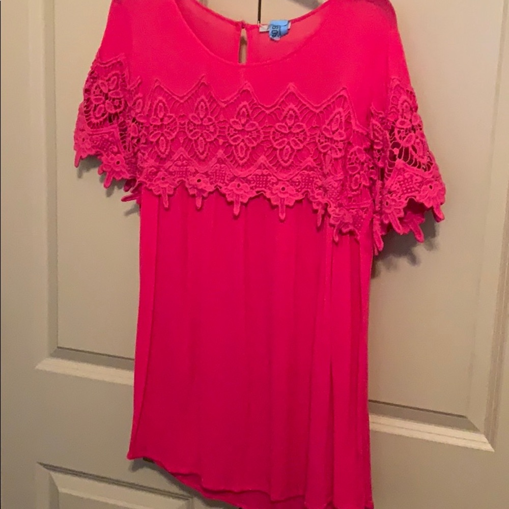 Crochet detailed blouse